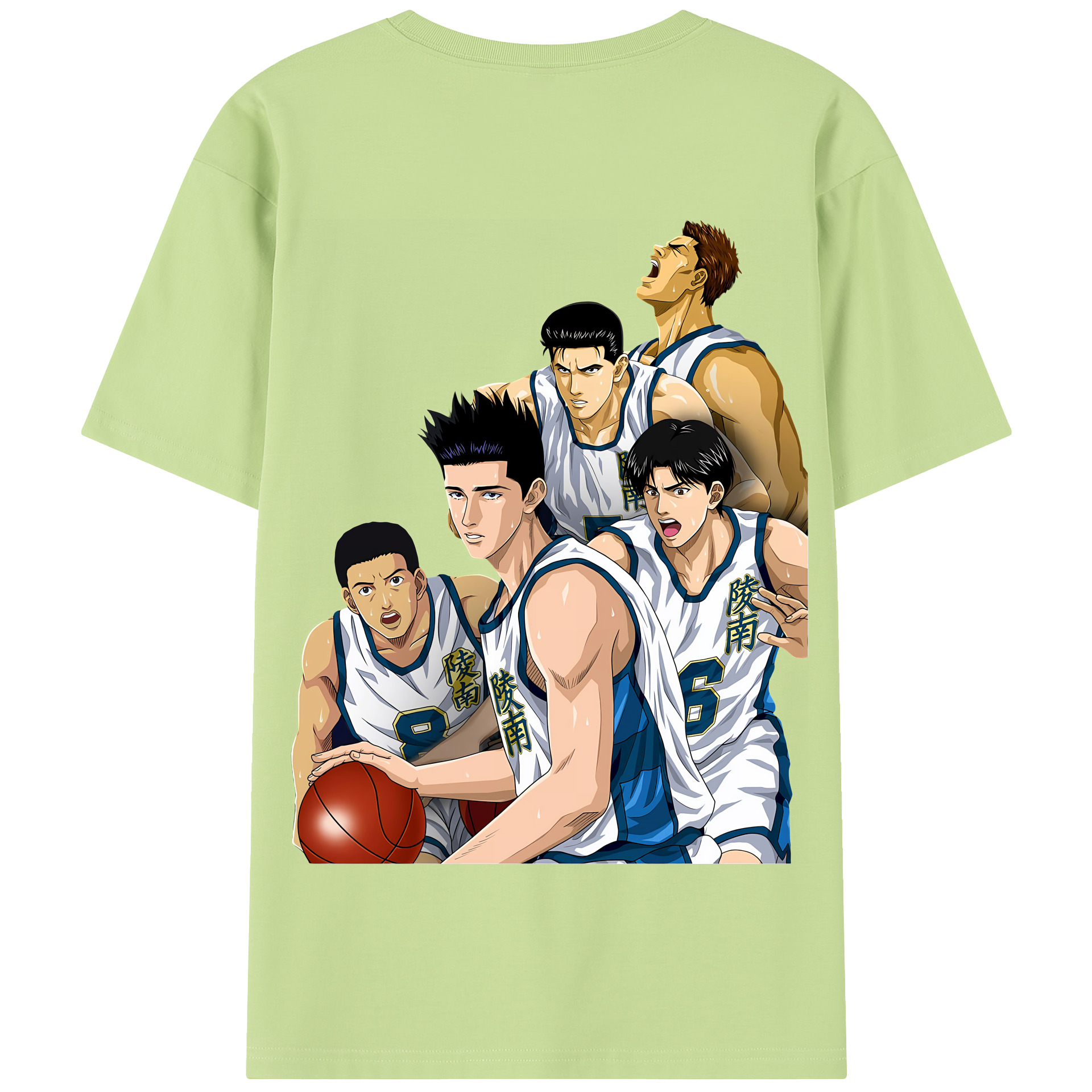 （画像用） SLAM DUNK／スラムダンク 綿100％半袖Tシャツ（背面プリント）